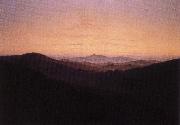 Caspar David Friedrich riesengbirge oil painting